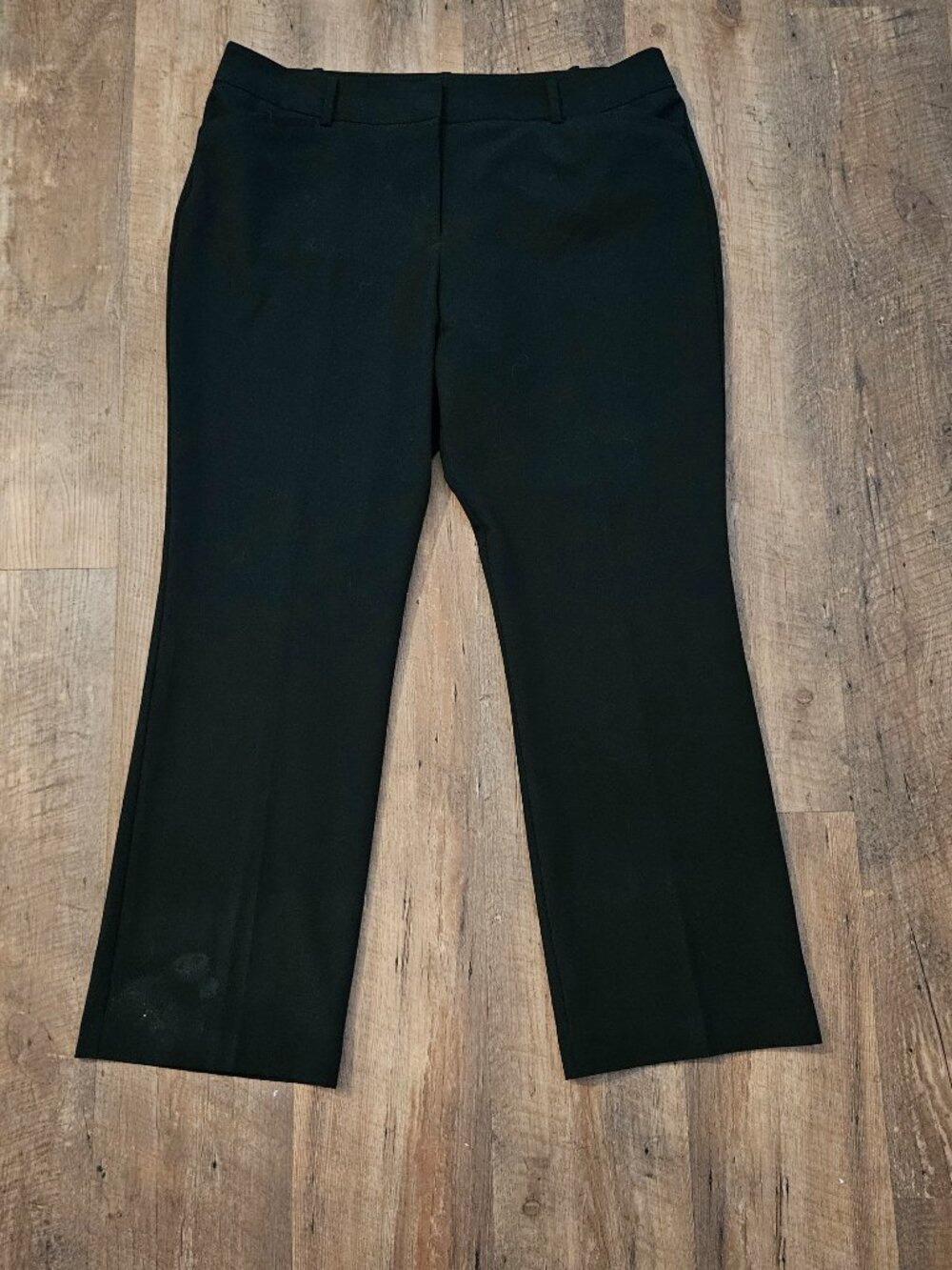 Worthington Trouser Black Dress Pants Women's Size 16 Short Office Workwear